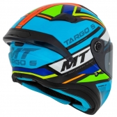 Capacete Mt Fechado Targo S Torvi A17  - Azul