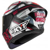 Capacete  Kyt Fechado Tt Course Espargaro   - Fúcsia