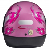Capacete Taurus Fechado  San Marino Femme - Rosa