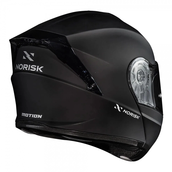 Capacete Norisk Articulado Com Óculos Solar Interno Motion  -  Preto Fosco
