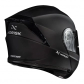 Capacete Norisk Articulado Com Óculos Solar Interno Motion  -  Preto Fosco