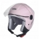 Capacete Taurus  Aberto Joy 23 By Forração De Couro - Rosa