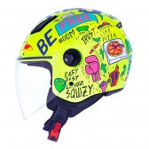 Capacete Norisk Aberto Orion Free -Amarelo
