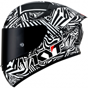 Capacete  Kyt Fechado Tt Course Espargaro Winter Test 2020 Replica - Preto / Branco