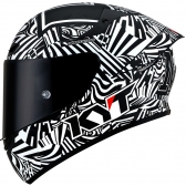 Capacete  Kyt Fechado Tt Course Espargaro Winter Test 2020 Replica - Preto / Branco