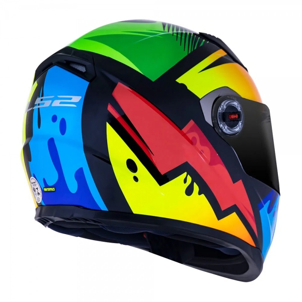 Capacete Ls2 Fechado  Classic Ff358 Masterpiece -  Amarelo