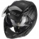 Capacete Peels Aberto Com óculos Solar Interno Mirage Nazka - Preto Fosco / Grafite