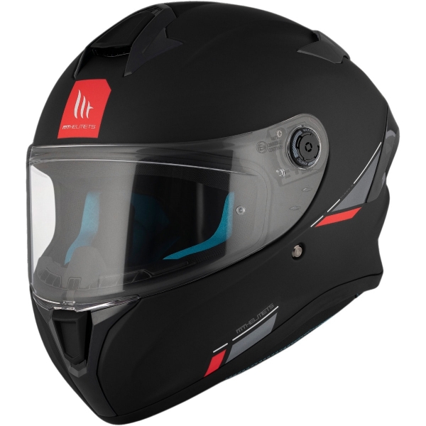 Capacete Mt Fechado Targo S Solid A1 - Preto Fosco