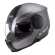Capacete Ls2 Articulado Com Óculos Solar Interno Scope Monocolor - Cinza Fosco Titanium