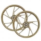 Roda Liga Leve Mod 160 EX 5P Titan Fan 150 KS/ES 04/13 - Scud - Dourada