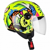 Capacete Peels Aberto Freeway King - Amarelo Fluor