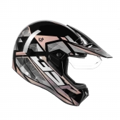 Capacete Esportivo Bieffe 3 Sport 30th Edição Especial 30 Anos  Cross Trilha C/ Viseira  - Preto Brilho / Perola / Grafite