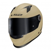 Capacete Ls2 Fechado Classic Ff358 Monocolor - Bege Areia Fosco