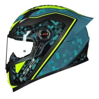 Capacete Fechado Ls2 Classic FF358 S Striker -  Azul