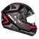 Capacete Peels Fechado  Spike Lup - Preto / Vermelho