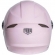 Capacete Taurus  Aberto Joy 23 By Forração De Couro - Rosa