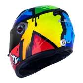 Capacete Ls2 Fechado  Classic Ff358 Masterpiece -  Amarelo