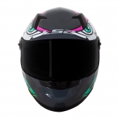 Capacete Ls2 Fechado  Classic Tribal - Rosa