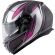 Capacete Givi Articulado Com Óculos Solar Interno X21 Shiver - TITANIUM / PRATA / ROSA FOSCO