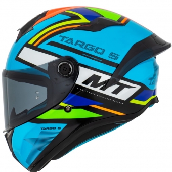 Capacete Mt Fechado Targo S Torvi A17  - Azul