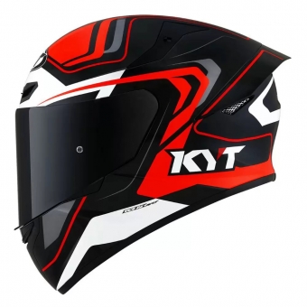 Capacete  Kyt Fechado Tt Course Overtech - Preto / Laranja