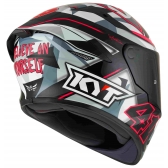 Capacete  Kyt Fechado Tt Course Espargaro   - Fúcsia