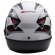 Capacete Taurus Fechado San Marino Grafic  - Branco