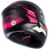 Capacete Peels Fechado  Spike Motion - Preto Fosco / Rosa