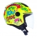 Capacete Norisk Aberto Orion Free -Amarelo