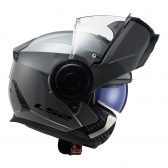 Capacete Ls2 Articulado Com Óculos Solar Interno Scope Monocolor - Nardo Grey