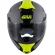 Capacete Givi Articulado Com Óculos Solar Interno X21 Spirit   - Cinza Fosco/ Preto/ Amarelo