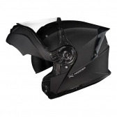 Capacete Norisk Articulado Com Óculos Solar Interno Motion  -  Preto Fosco