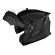 Capacete Norisk Articulado Com Óculos Solar Interno Motion  -  Preto Fosco
