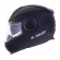 Capacete Ls2 Articulado Com Óculos Solar Interno Scope Monocolor - Preto Fosco