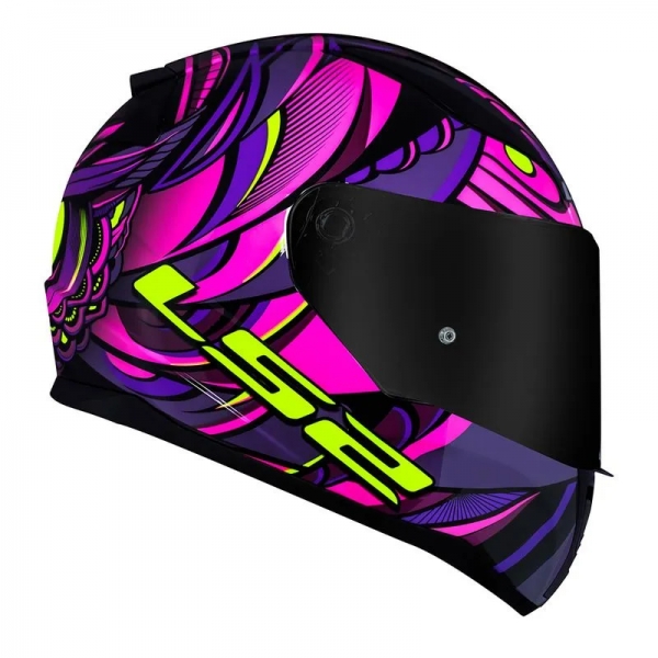 Capacete Ls2 Fechado FF353 Rapid Athena - Roxo