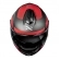 Capacete Norisk Articulado Com Óculos Solar Interno Motion Defender -  Vermelho Fosco / Cinza Titanium