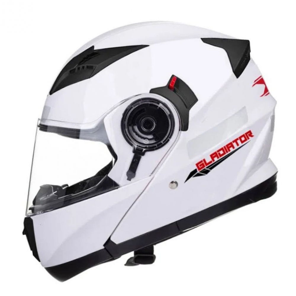 Capacete Texx Articulado Gladiator – Branco