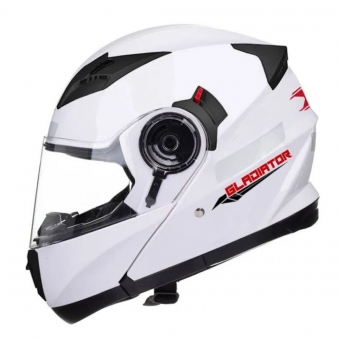 Capacete Texx Articulado Gladiator – Branco