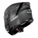 Capacete Norisk Articulado Com Óculos Solar Interno Motion Defender - Preto Fosco / Cinza Titanium