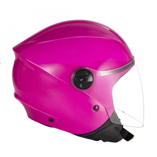 Capacete Taurus Aberto Joy23 Summer Vibe - Rosa