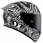 Capacete  Kyt Fechado Tt Course Espargaro Winter Test 2020 Replica - Preto / Branco