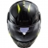 Capacete Ls2 Articulado Com Óculos Solar Interno Scope Skid -  Preto  / Amarelo