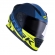 Capacete Norisk Fechado  Soul Advance Manty – Azul Fosco / Amarelo