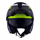 Capacete Norisk Articulado  Route Ff345 Speedmax – Azul Fosco/ Amarelo