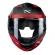 Capacete Norisk Articulado Com Óculos Solar Interno Motion Defender -  Vermelho Fosco / Cinza Titanium
