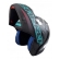 Capacete Taurus Articulado Zarref New Neon – Preto Fosco / Azul / Magenta