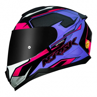Capacete Norisk Fechado Razor Speedmax - Rosa