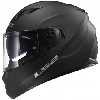 Capacete Ls2 Fechado Com Óculos Solar Interno Stream Monocolor - Preto Fosco