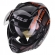 Capacete Peels Aberto Com óculos Solar Interno Mirage Nazka - Preto Brilhoso / Camaleão
