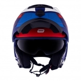 Capacete Norisk Articulado  Route Ff345 Speedmax – Azul Fosco/Branco